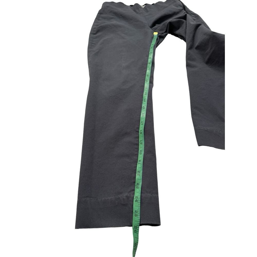 EVERLANE The Bi-Stretch Work Pant in Graphite Gray Size 6 Side Zip Slim Straight - Picture 6 of 7